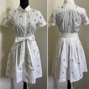 Jcrew Collection Embellished Shirtdress